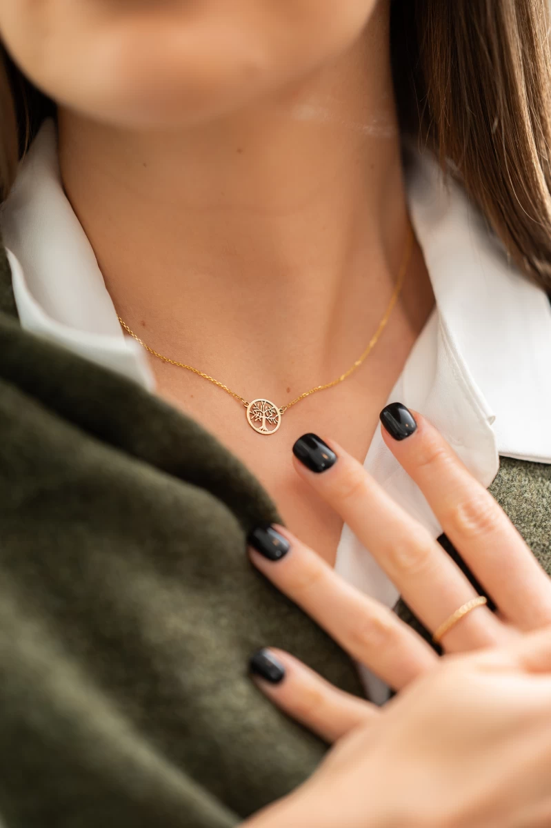 ZILIA Tree Of Life Gold 14K Necklace