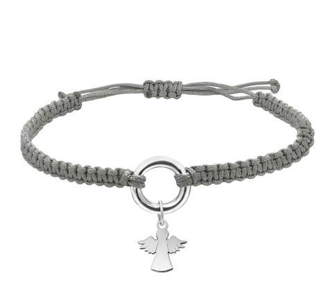 ZILIA Macrame Double Silver 925 Bracelet