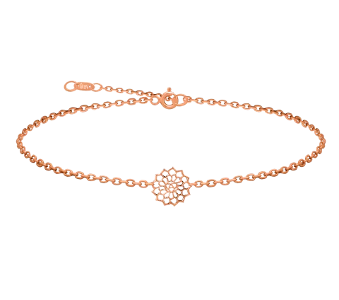 ZILIA Mandala Gold 14K Anklet