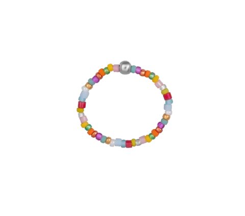 ZILIA Symbol Design Big Pearl Silver 925 Ring