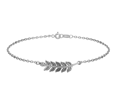 ZILIA Leaf Silver 925 Bracelet