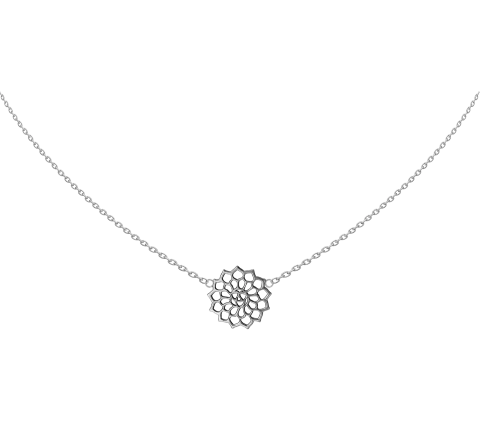 ZILIA Mandala Silver 925 Necklace