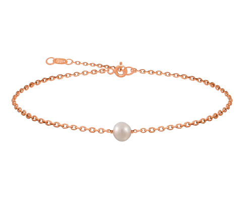 ZILIA Pearl Gold 14K Anklet