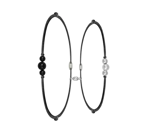 ZILIA Magnetic Double Silver 925 Bracelet