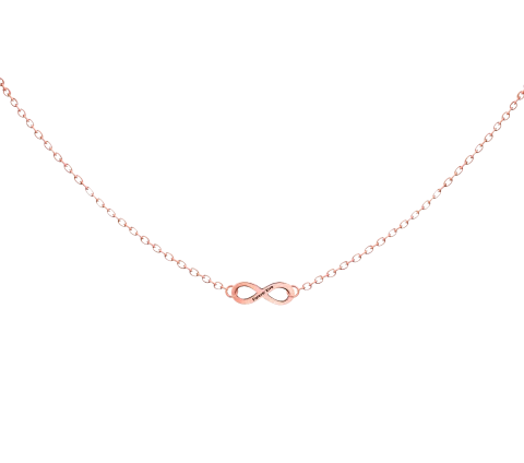ZILIA Infinity Forever Love Gold 14K Necklace