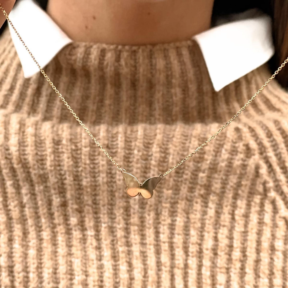 ZILIA Butterfly Gold 14K Necklace