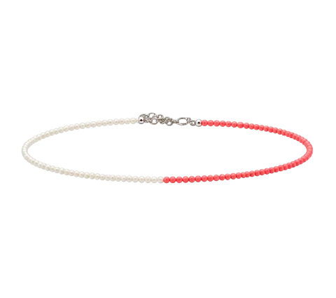 ZILIA Pink Opal Moonstone Silver 925 Mineral Bracelet