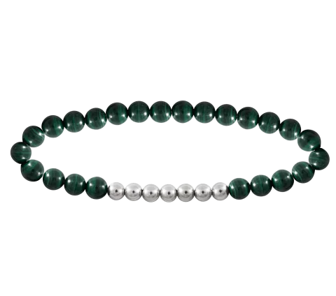 Zilia Hunter Men 2 Silver 925 Thread Bracelet