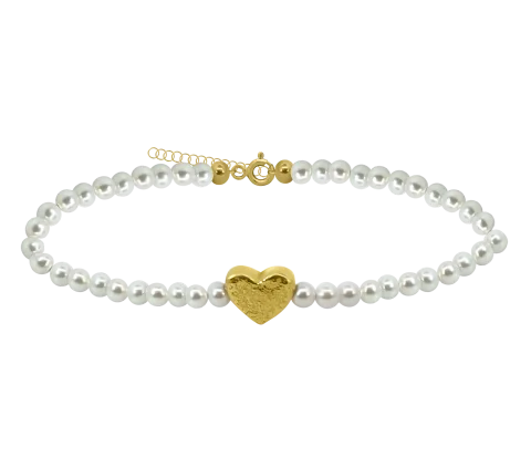 ZILIA Coeur de Perle Silver 925 Bracelet