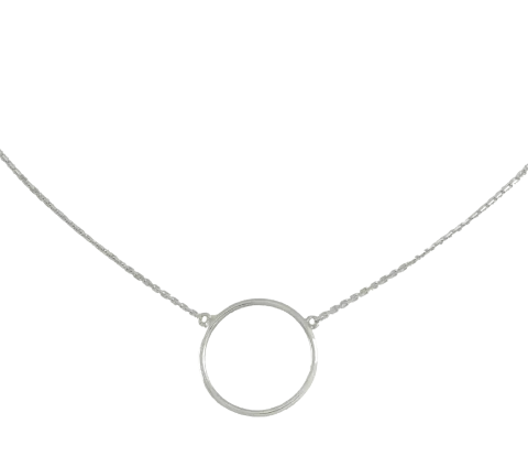 ZILIA Circle Silver 925 Necklace