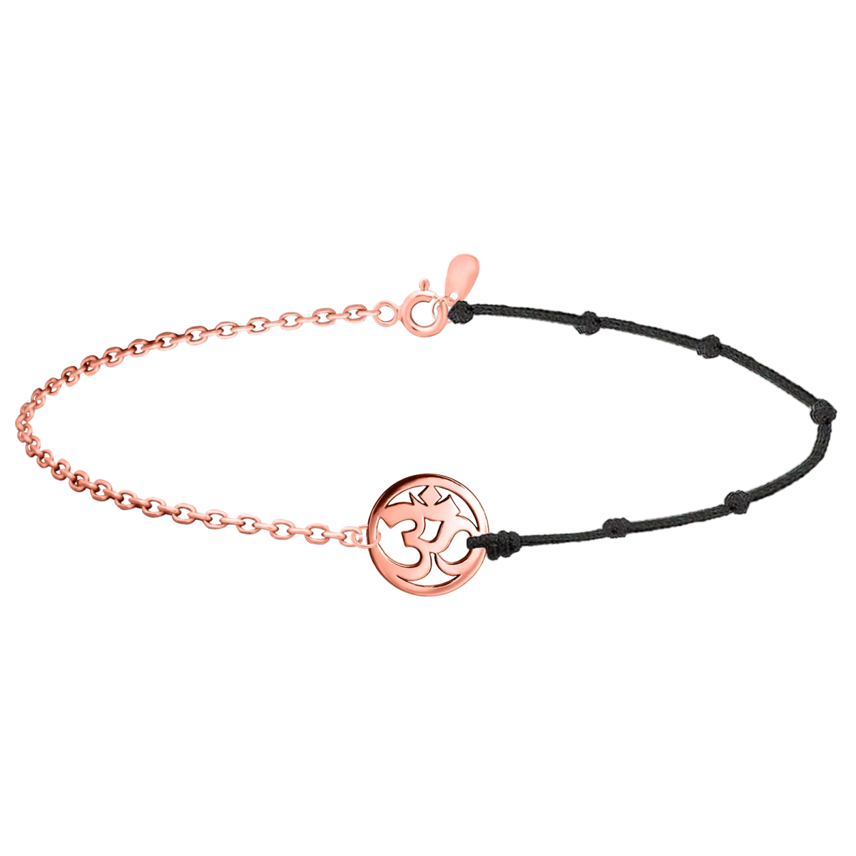 AUM Kabbala Rose Gold 14K Bracelet