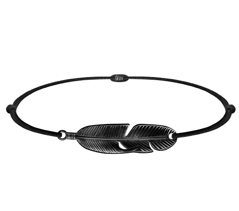 ZILIA Men Quill Silver 925 Bracelet