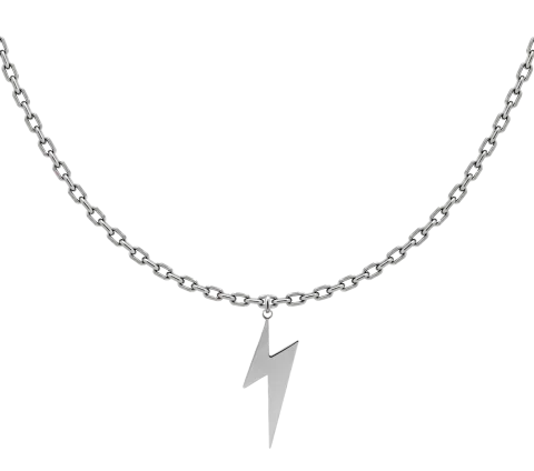 ZILIA Man Flash Silver 925 Necklace