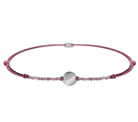 ZILIA Gemstone Circle Silver 925 Bracelet