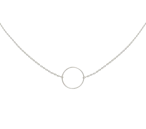 ZILIA Quintessa Circle Silver 925 Necklace