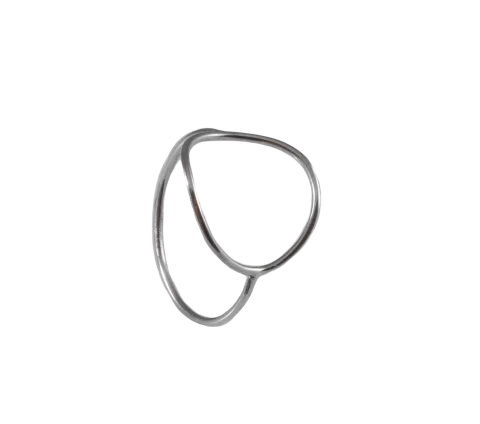 ZILIA Contour Circle Gold 14K Ring