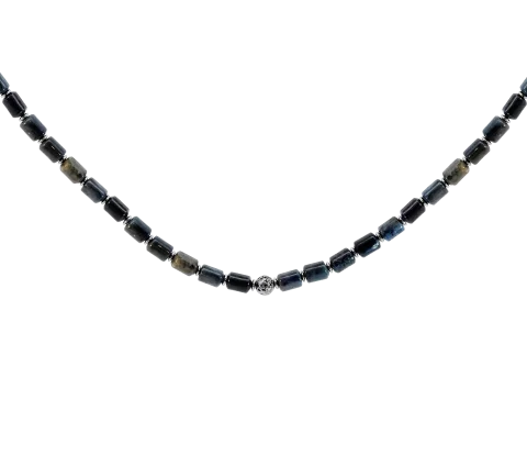 ZILIA Jasper Lava Mineral Necklace