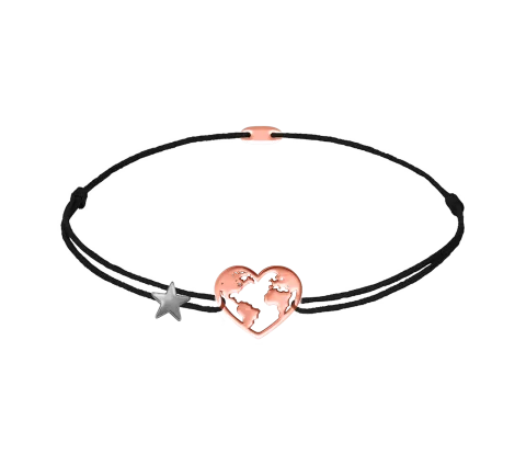 ZILIA Travel Love Gold 14K Thread Bracelet