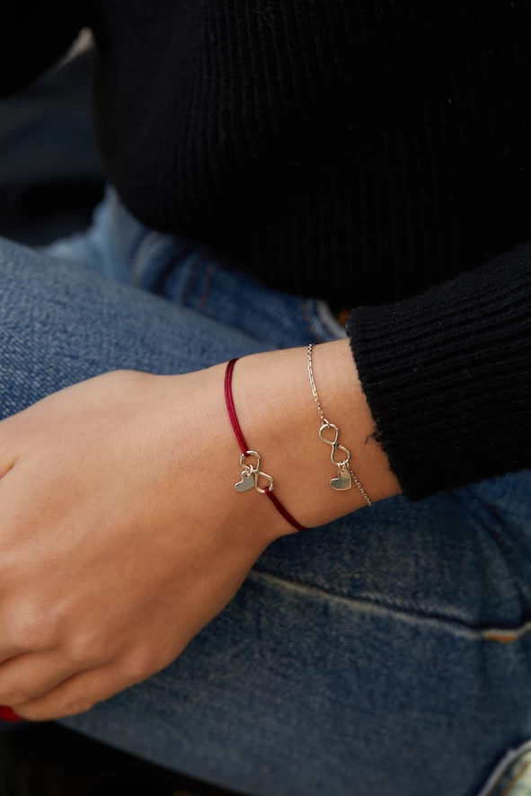 ZILIA Infinity Heart Silver 925 Bracelet