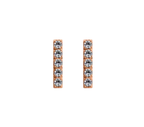 ZILIA Diamond Chloee 5 Gold 14K Earrings