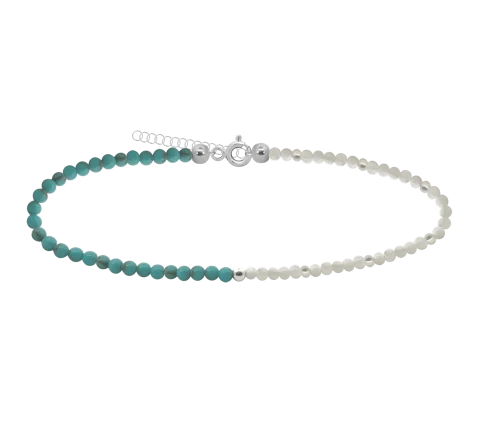 ZILIA Turquoise Mist Silver 925 Bracelet