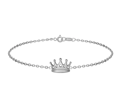 ZILIA Crown Silver 925 Bracelet