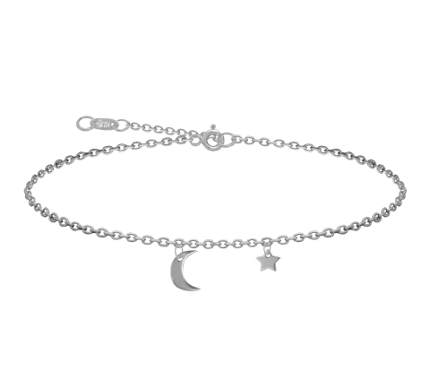 ZILIA Moon Silver 925 Anklet