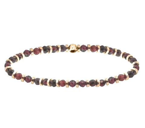 ZILIA Leyla Garnet Silver 925 Bracelet