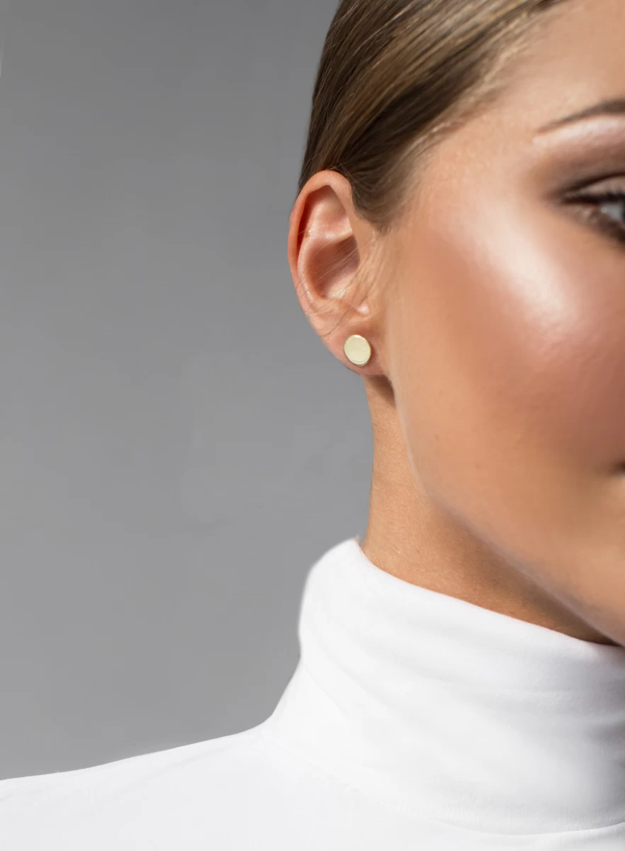 ZILIA Circle Gold 14K Earrings