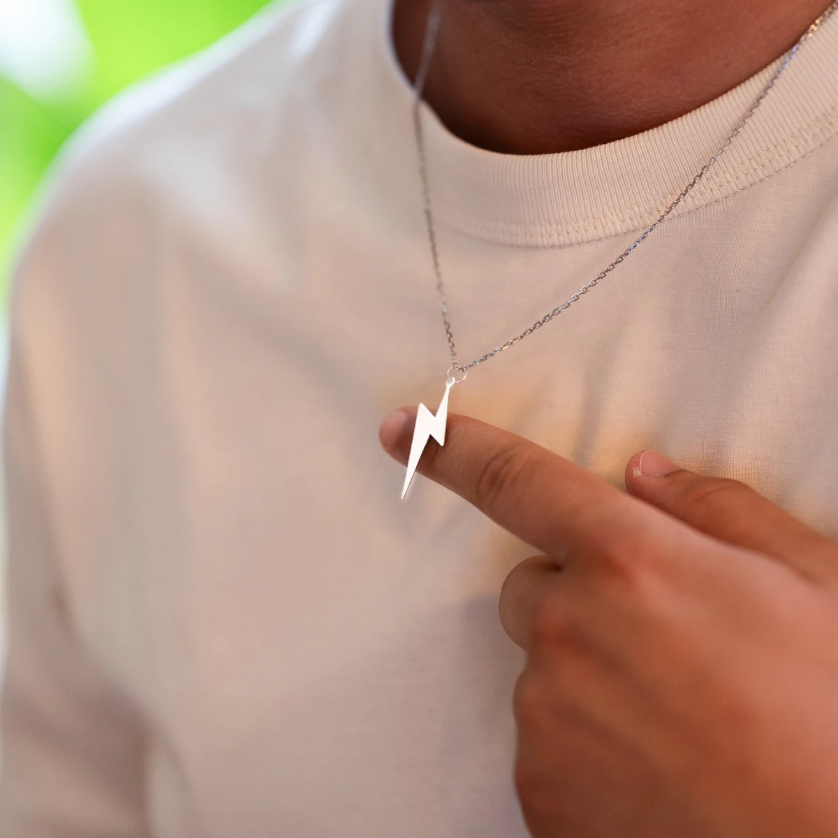 ZILIA Man Flash Silver 925 Necklace