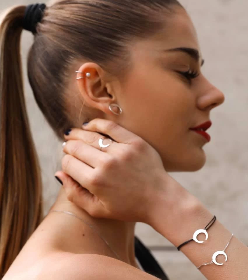 ZILIA Moons Silver 925 Earrings