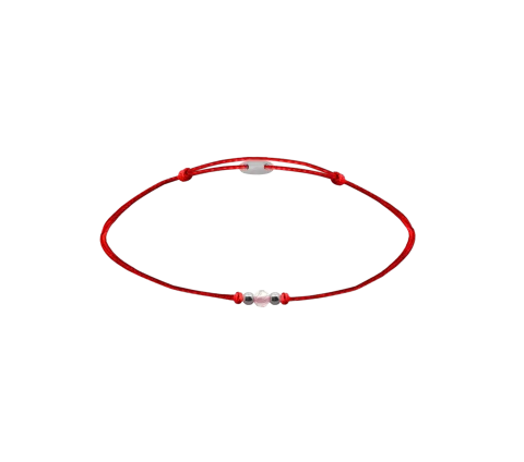 ZILIA Red Protective Baby Silver 925 Thread Bracelet