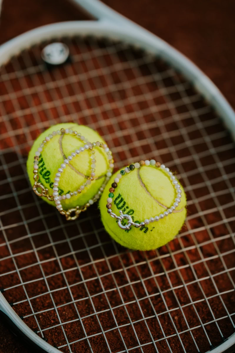 Colourful Mineral Pearl Silver 925 Bracelet