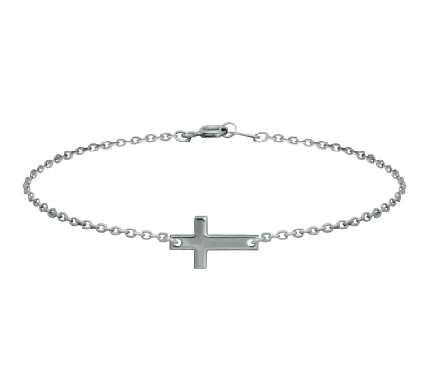 ZILIA Cross Silver 925 Bracelet