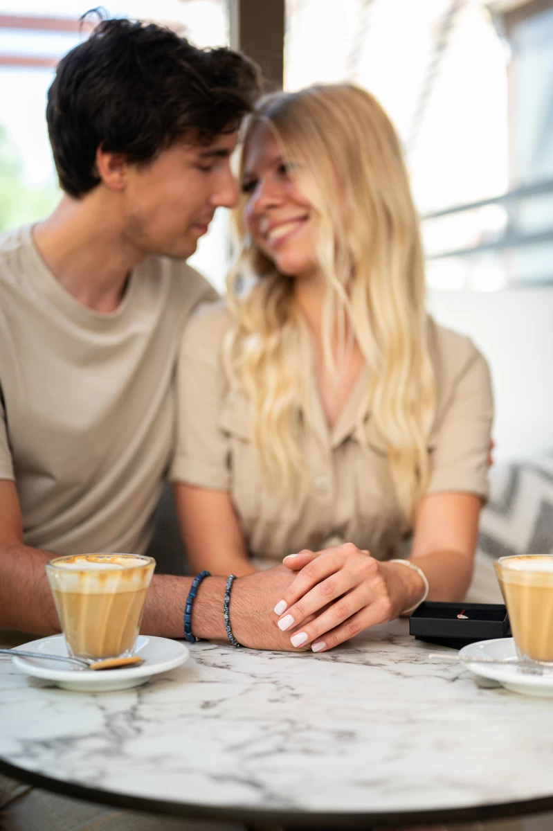 Dumortierit Mineral Silver 925 Karkötő