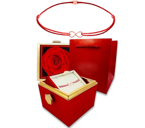 ZILIA Eternal Rose Gold 14K Thread Bracelet