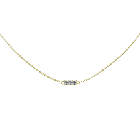 ZILIA Chloee 3 Gold 14K Necklace
