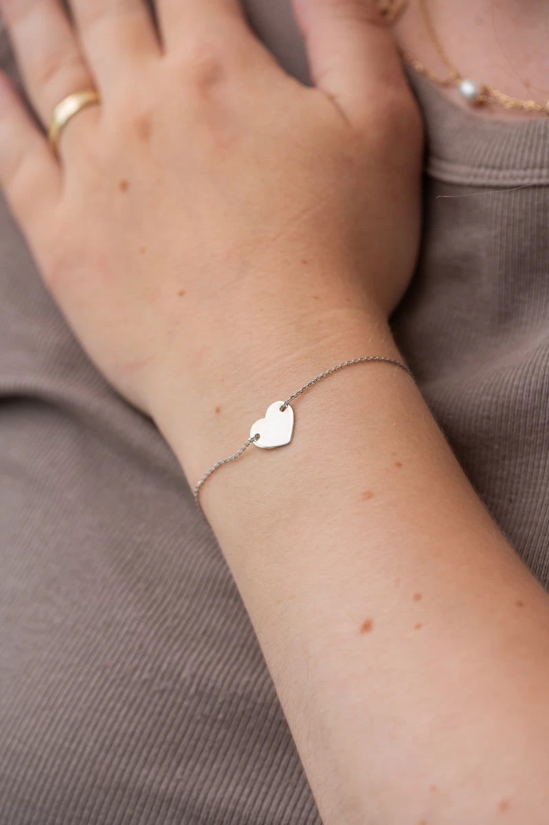 Heart Gold Bracelet