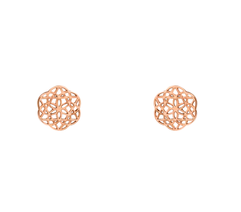 ZILIA Flower Of Life Gold 14K Earrings