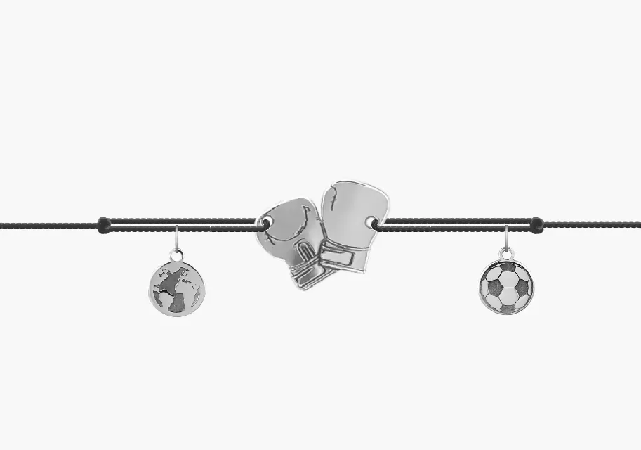 ZILIA Bracelet Boxing Gloves Silver 925