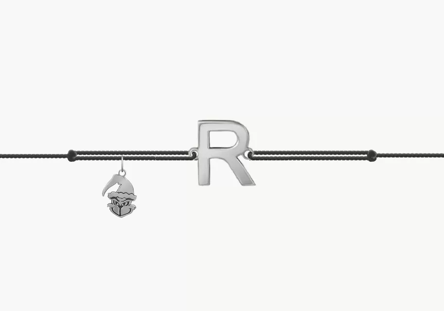 ZILIA Bracelet Letter R Silver 925
