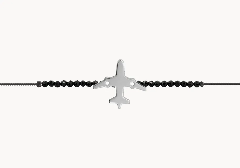 ZILIA Bracelet Airplane Silver 925